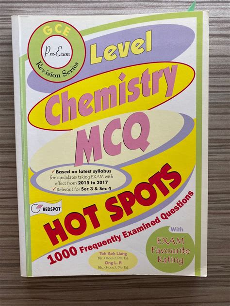 O Level Chemistry Mcq Assessment Book Hobbies Toys Books