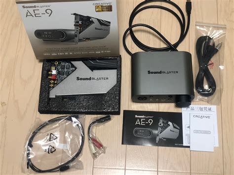 【目立った傷や汚れなし】美品 クリエイティブ Creative Sound Blaster Ae 9の落札情報詳細 ヤフオク落札価格検索