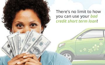 Bad Credit Short Term Loans - My Green Loans