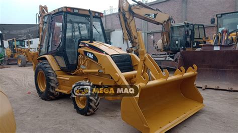 Retroexcavadora Caterpillar 1998 416c Megamaq Perú