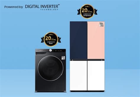 Samsung Introduces 20 Year Warranty On Digital Inverter Compressors And Motors In Home