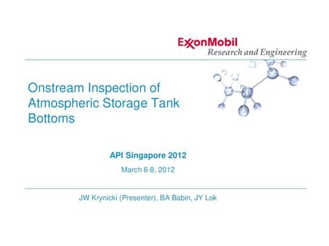 PDF Inspection Of Atmospheric Storage Tank Bottoms DOKUMEN TIPS