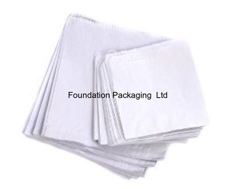 X White Sulphite Paper Bags Wpb