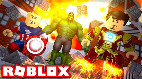 JOINING THE AVENGERS IN ROBLOX Roblox The Avengers 3 YouTube