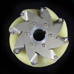 Inch Industrial Wheel Mecanum Wheel With Pu Roller Kg Load Left