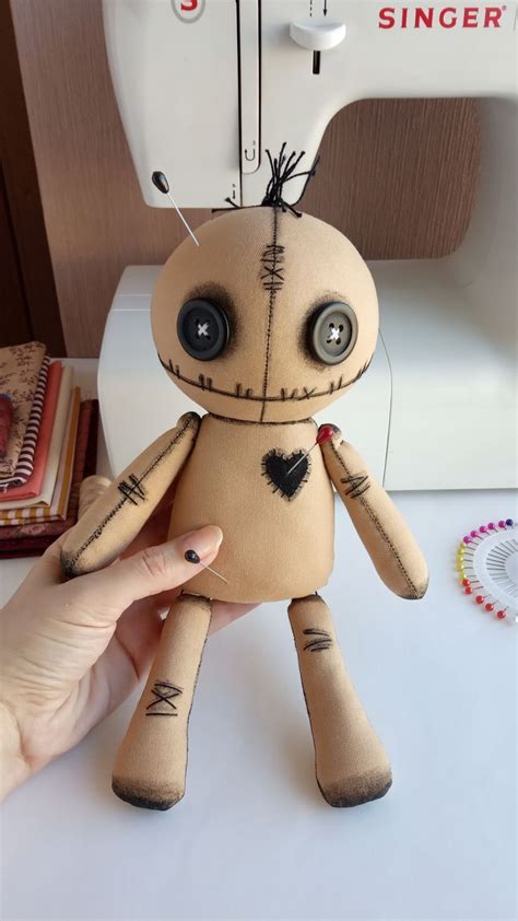 Have Fun Making Your Own Creepy Cute Stuffie With This Handmade Voodoo