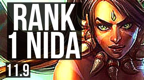 NIDALEE Vs KHA ZIX JUNGLE Rank 1 Nida Rank 4 3 0 8 500 Games