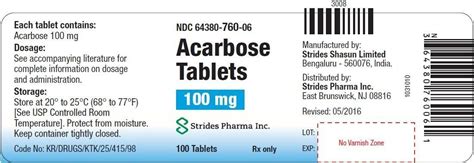 Acarbose Fda Prescribing Information Side Effects And Uses