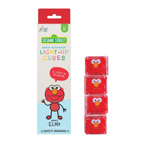 Glo Pals Sesame Street Characters Elmo Cookie Monster