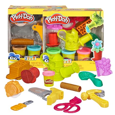 Hasbro Play Doh Colorful Clay Gardener Tools Sets Plasticine Magic Sand