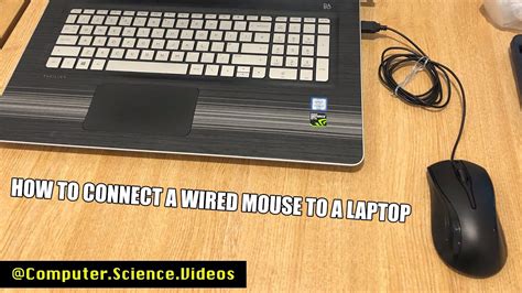 How To Connect A Wired Mouse To A Windows 10 Laptop New Youtube