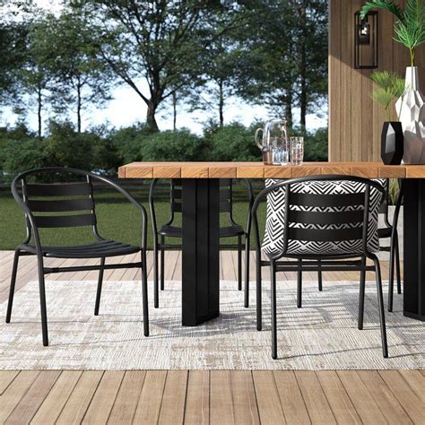 Stackable Patio Chairs Set Of 4 Patio Ideas