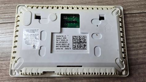 LENNOX IComfort Wi Fi 103445 04 THERMOSTAT T38 EBay