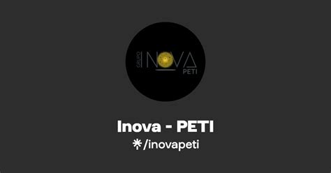 Inova PETI Instagram Linktree