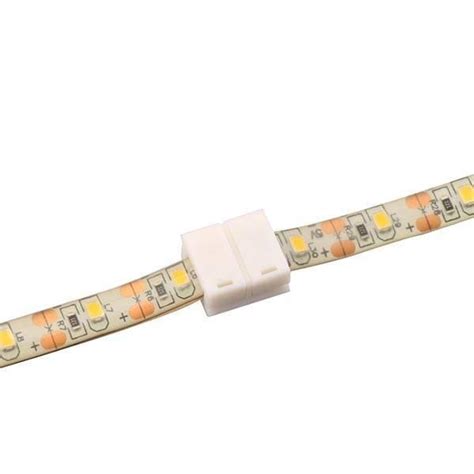 LED Strip Schnellverbinder 2 polig 8mm für silikon ummantelte Strips