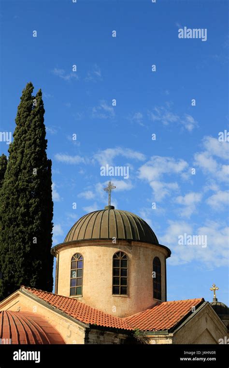 Israel Galilee The Greek Orthodox St George Church In Kafr Cana