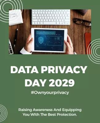 Data Privacy Day Poster Templates - PhotoADKing