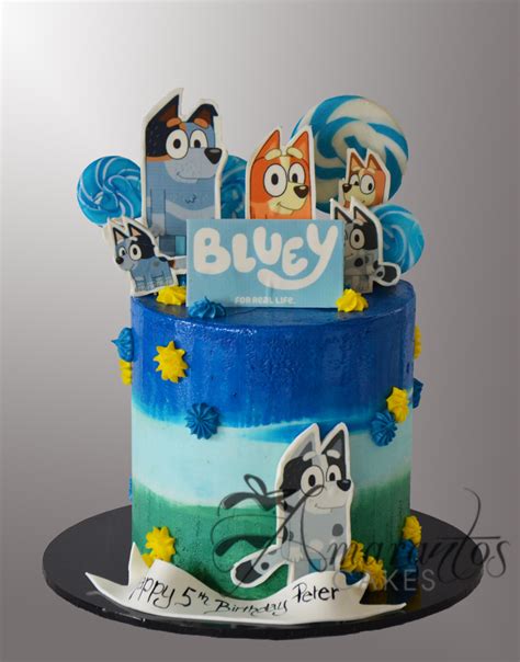 Bluey And Bingo Cake