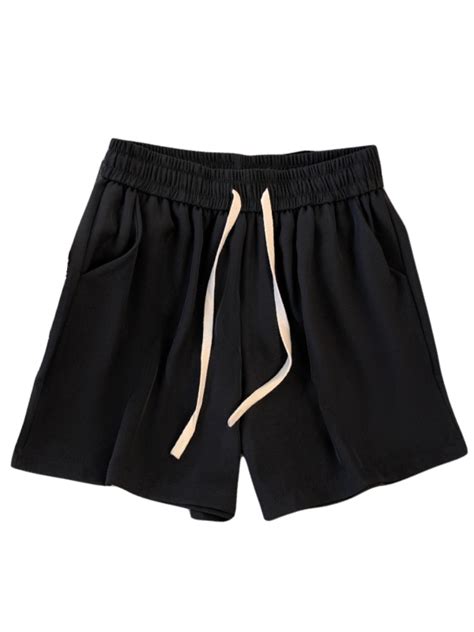 Plus Size Drawstring Shorts Pluspreorder