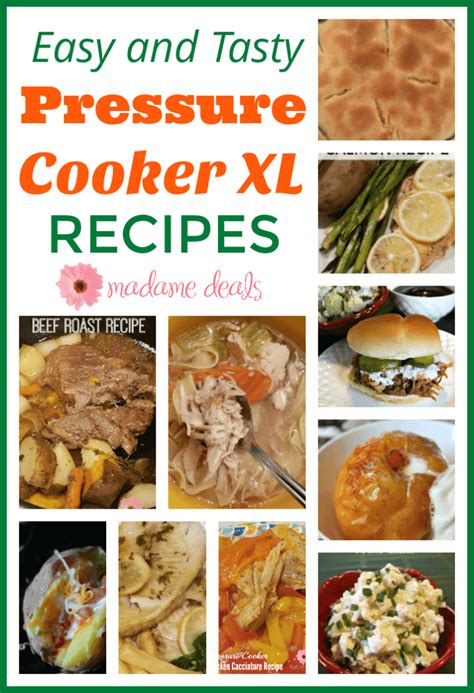 Pressure Cooker XL Recipes - Real Advice Gal