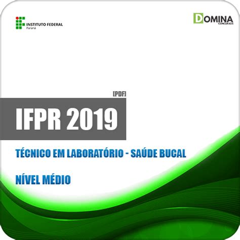 Apostila IFPR 2019 Téc em Laboratório Saúde Bucal Domina