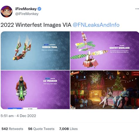 Fortnite Winterfest 2022 Release Date Predictions Paper Writer