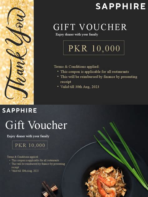 Gift Voucher - Template | PDF