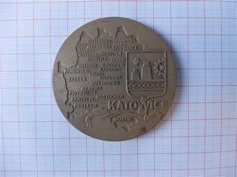 Medal Z Okresu Prl Xxxv Rocznica Wyzwolenia Katowic Ko Cian