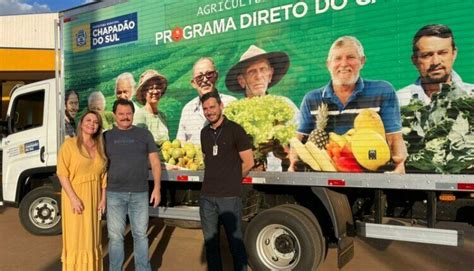 Prefeitura de Chapadão do Sul entrega caminhão refrigerado para