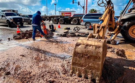 Realiza Trabajos De Mantenimiento En Alcantarillado En Baja California