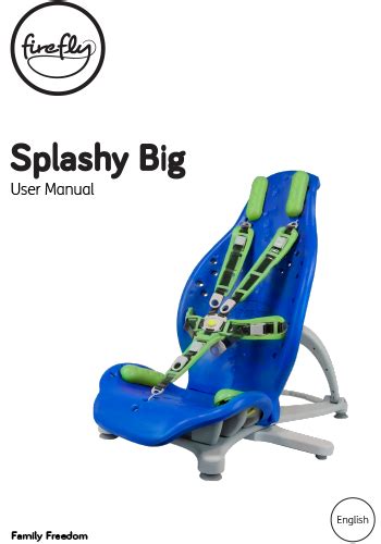 Firefly Splashy Big Portable Bath Chair Leckey