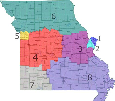 Us House Of Representatives District Map