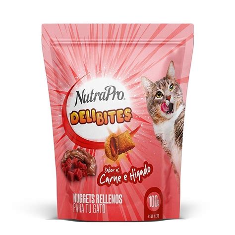 NUTRAPRO DELI BITES GATOS CARNE E HIGADO Mundo Mágico de La Mascota