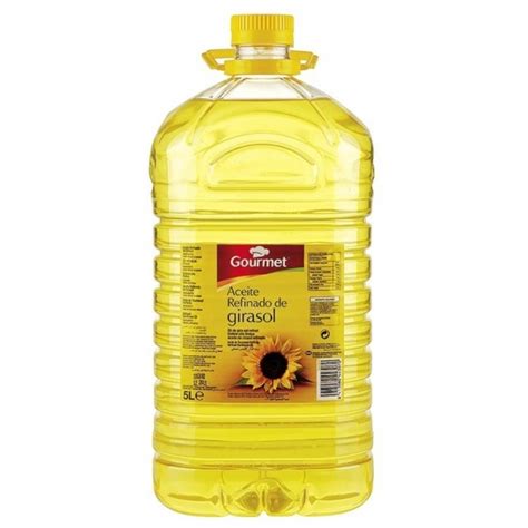 ACEITE REFINADO GIRASOL GOURMET 0 2º 5L La lista de la compra