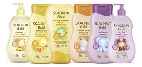 Banho De Camomila Bebe - Kit Banho Infantil Bebê Hidrata Camomila Lavanda Skalinha | MercadoLivre