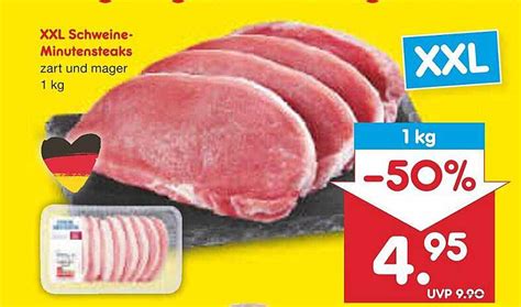 XXL Schweine Minutensteaks Angebot Bei Netto Marken Discount