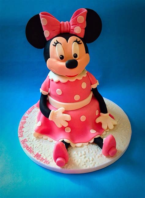 Minnie Mouse 2 Tier Cake