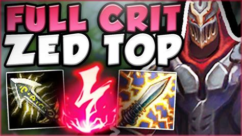 This Burst From Full Ad Crit Zed Is Actually Unreal Zed Season Top