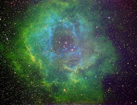 Rosette Nebula In Hubble Palette Den Kl Flickr