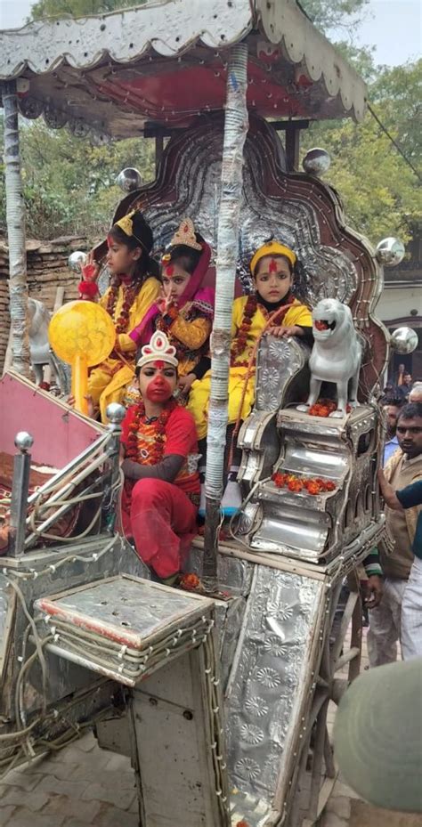 श्री राम मंदिर प्राण प्रतिष्ठा के शुभ अवसर पर निकाली गई सितौरा में