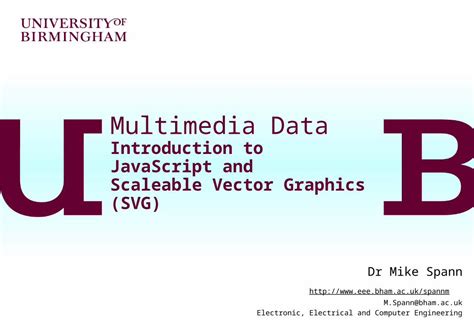 (PPTX) Multimedia Data Introduction to JavaScript and Scaleable Vector ...