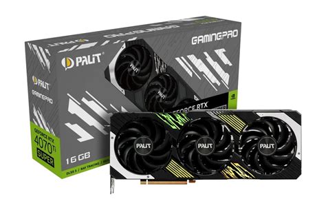Купить GeForce RTX 4070 Ti Super 16GB GDDR6X GamingPro Palit ...