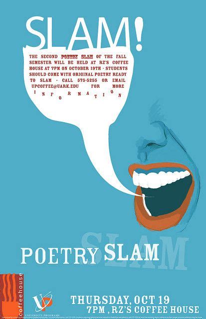 Flyer Ideas Poetry Posters Slam Poetry Flyer