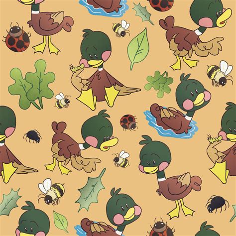 Lil Mallard Leaves And Bugs By Ramenslurp On Deviantart