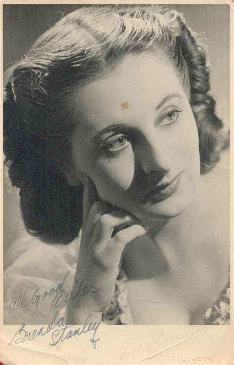 Bid Now: Brenda Stanley Signed 7. 5 x 5 inch Black and White Vintage