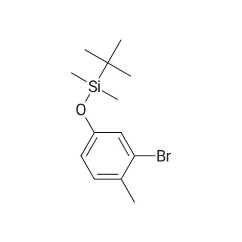 164513 48 8 3 Bromo 4 Methylphenoxy Tert Butyl Dimethylsilane Ambeed