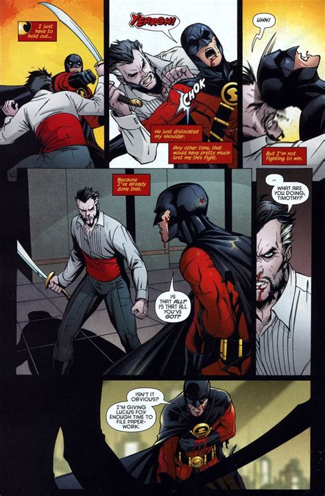 Red Robin Vs Ra S Al Ghul Tim Drake Tim Drake Red Robin Robin Comics