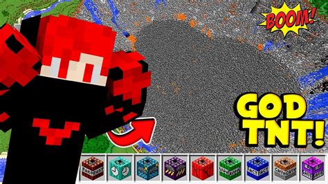 This God Tnt Destroy My Minecraft World Youtube