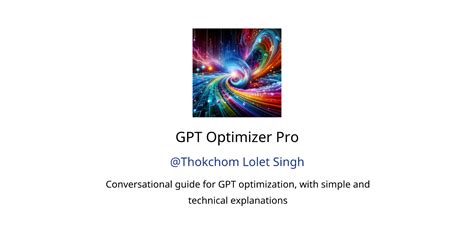 Gpt Optimizer Pro Gpts Features And Functions Examples And Prompts