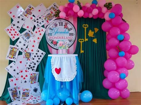 Alice In Wonderland Birthday Party Decorations Ideas | Shelly Lighting